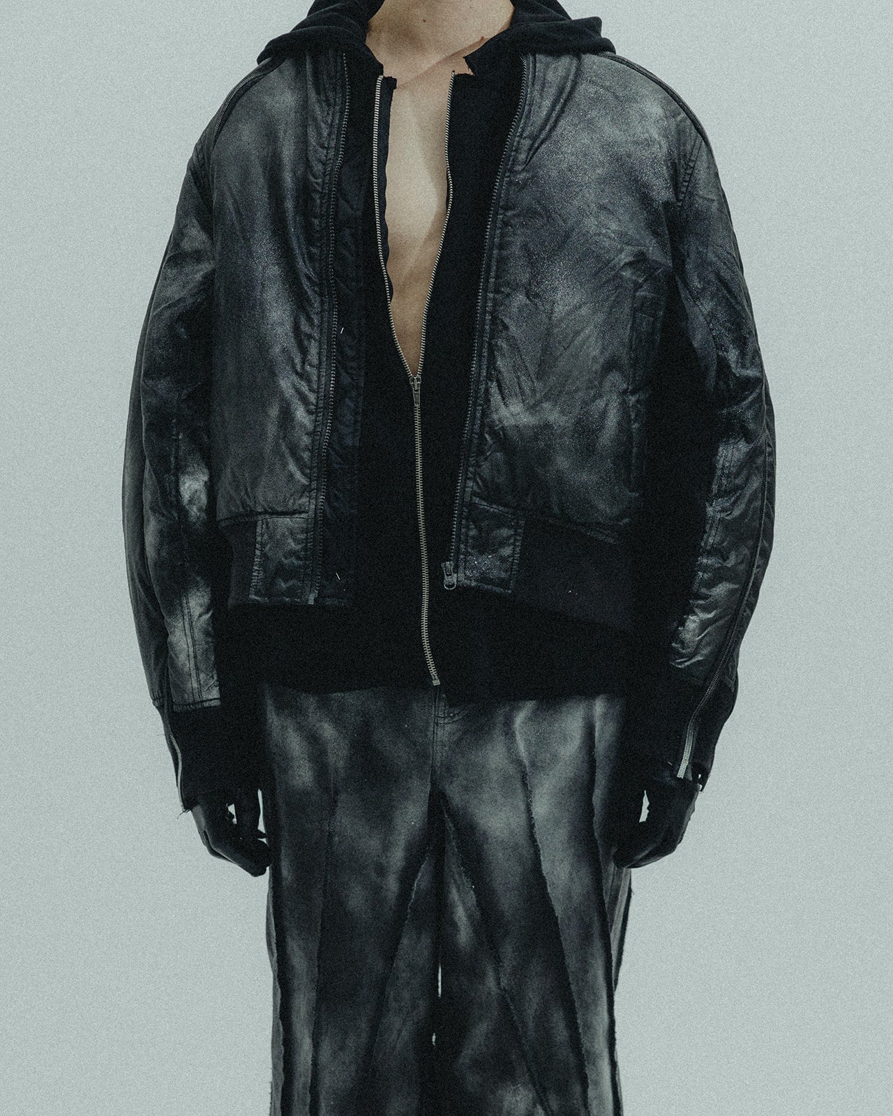 FADED FACTORY BOMBER JACKET