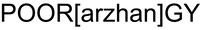 POORARZHANGY